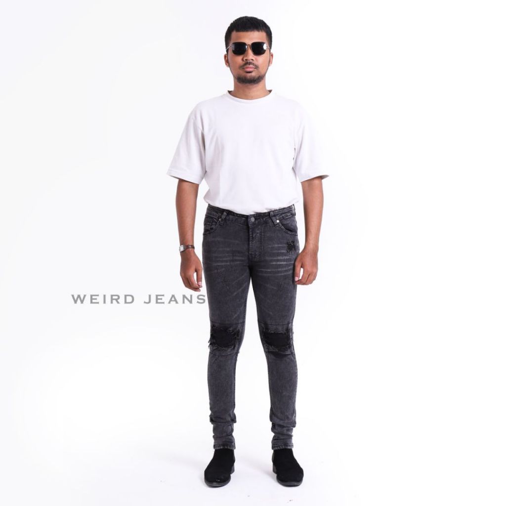 Weird Jeans - Thunder Black - Image 5
