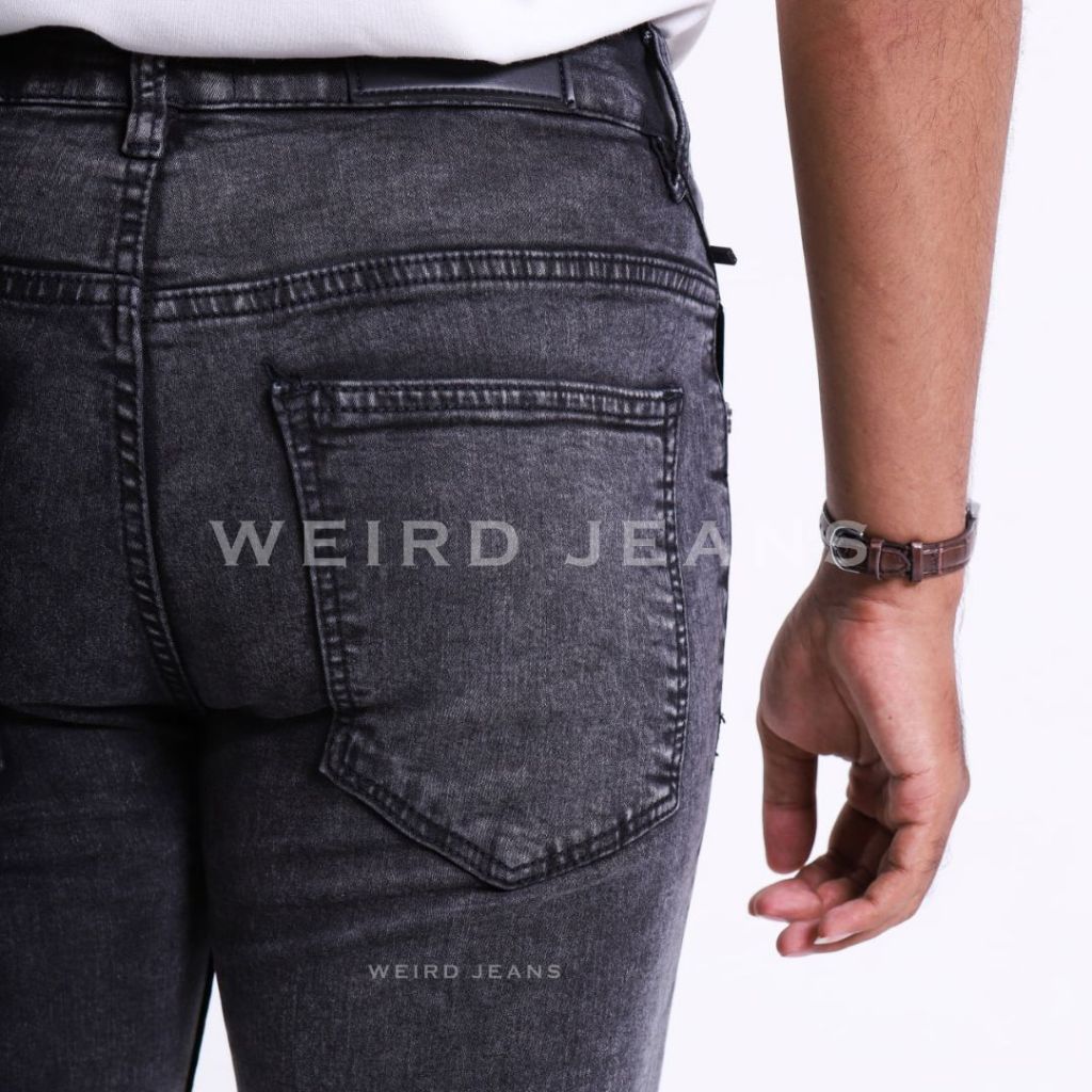 Weird Jeans - Thunder Black - Image 7