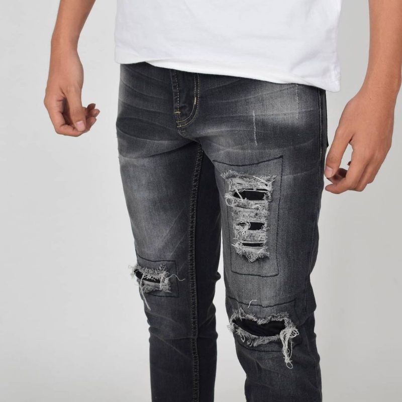 Weird Jeans - Light Grey - Celana Jeans - Image 3