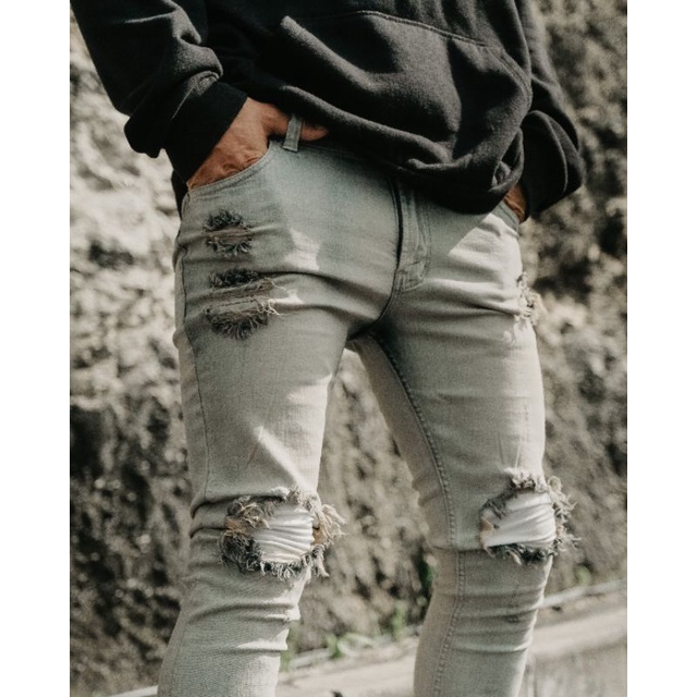 Weird Jeans - Chalk Denim - Celana Jeans