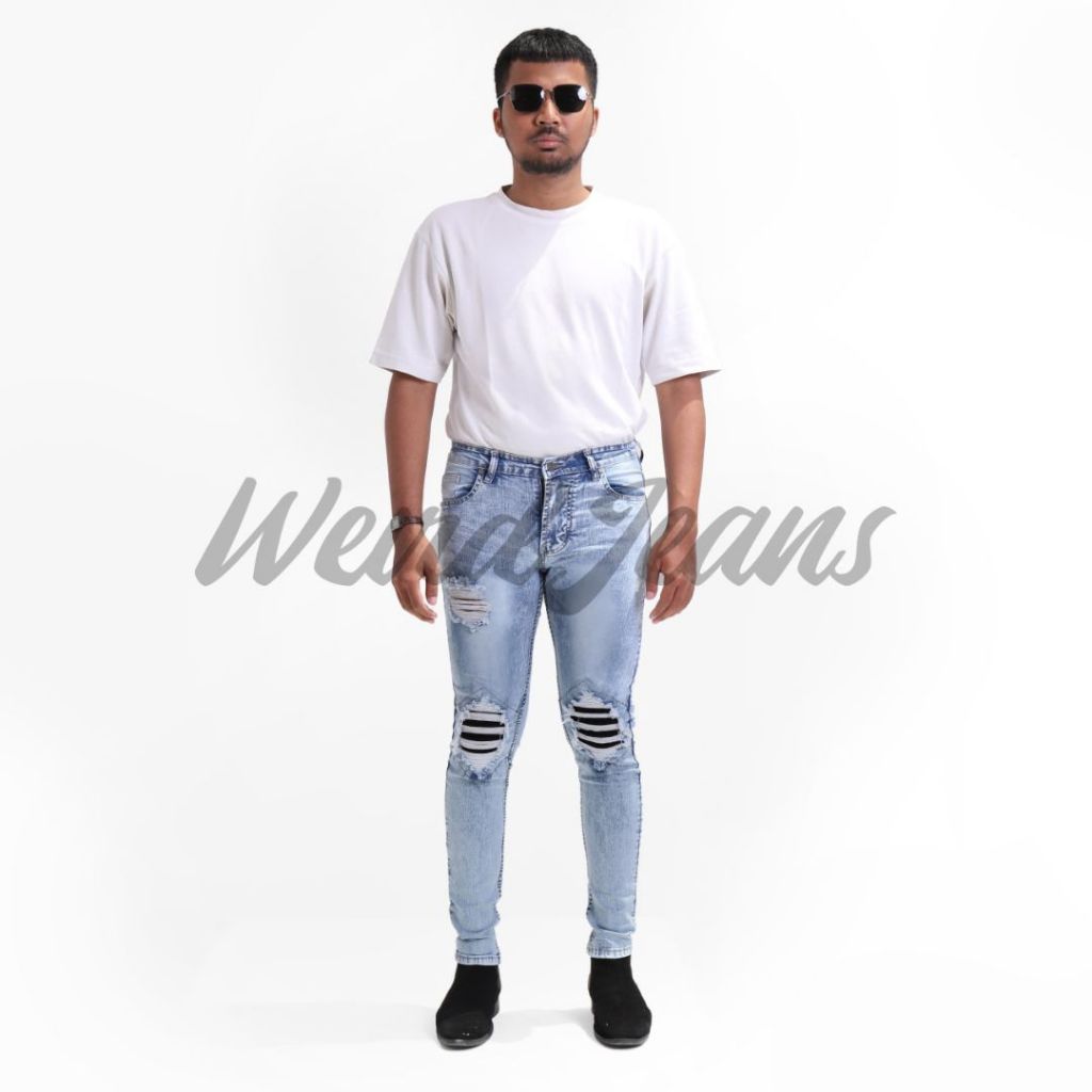 Weird Jeans - Broken Blue - Image 5