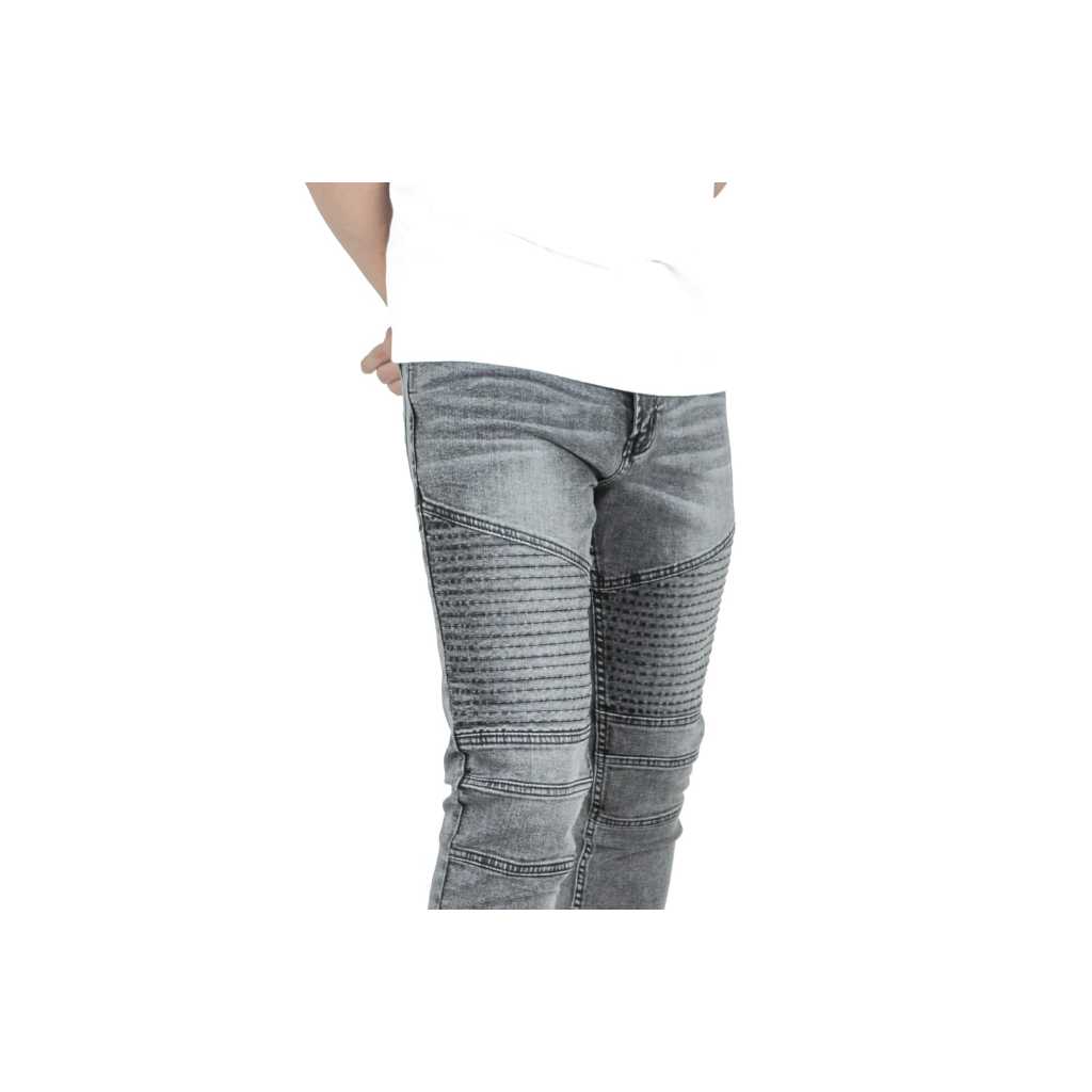 Weird Jeans - Biker Pure Grey - Image 8