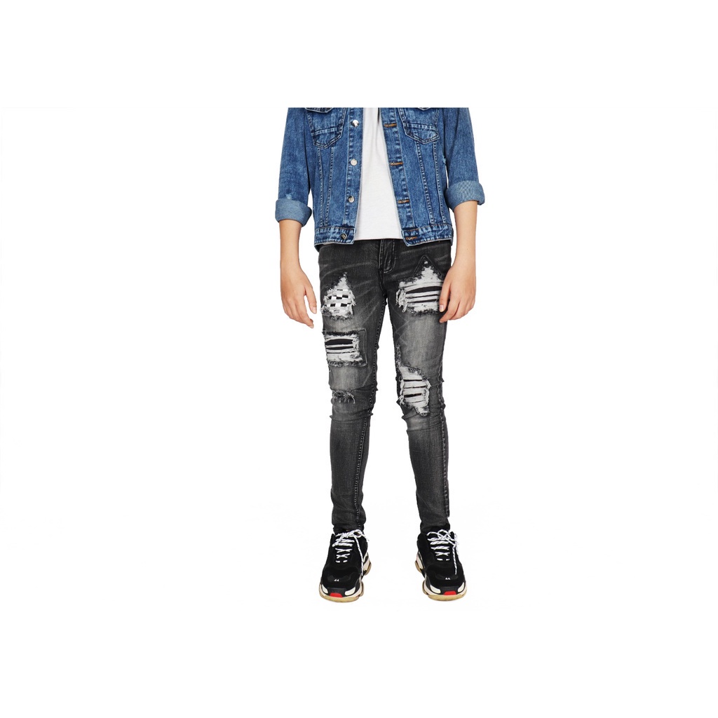 Weird Jeans - Grey Art - Image 4