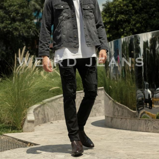 Weird Jeans - Black Xodiax - Image 4