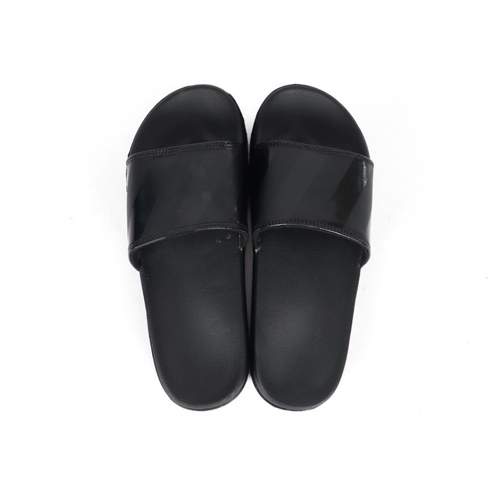 Weird Jeans - Black Stripe - Sandal Slide Pria
