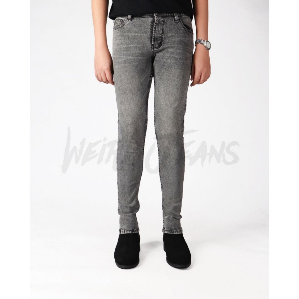 Weird Jeans - Chalk Grey - Image 3