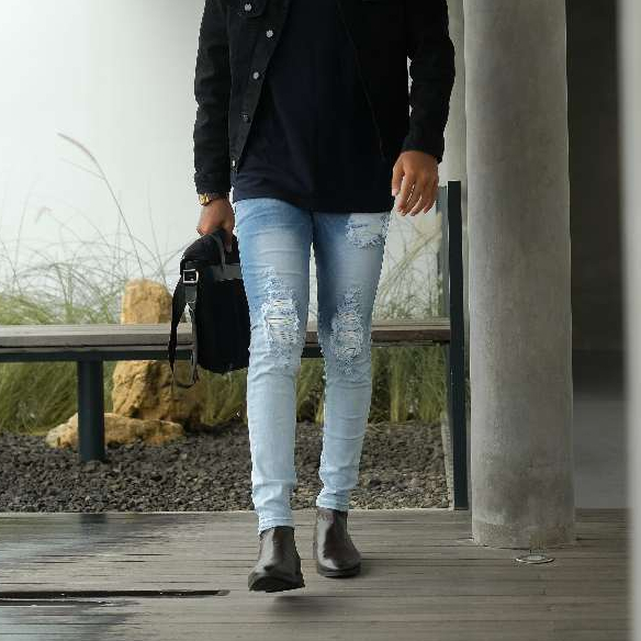 Weird Jeans - Blue Faded - Image 2