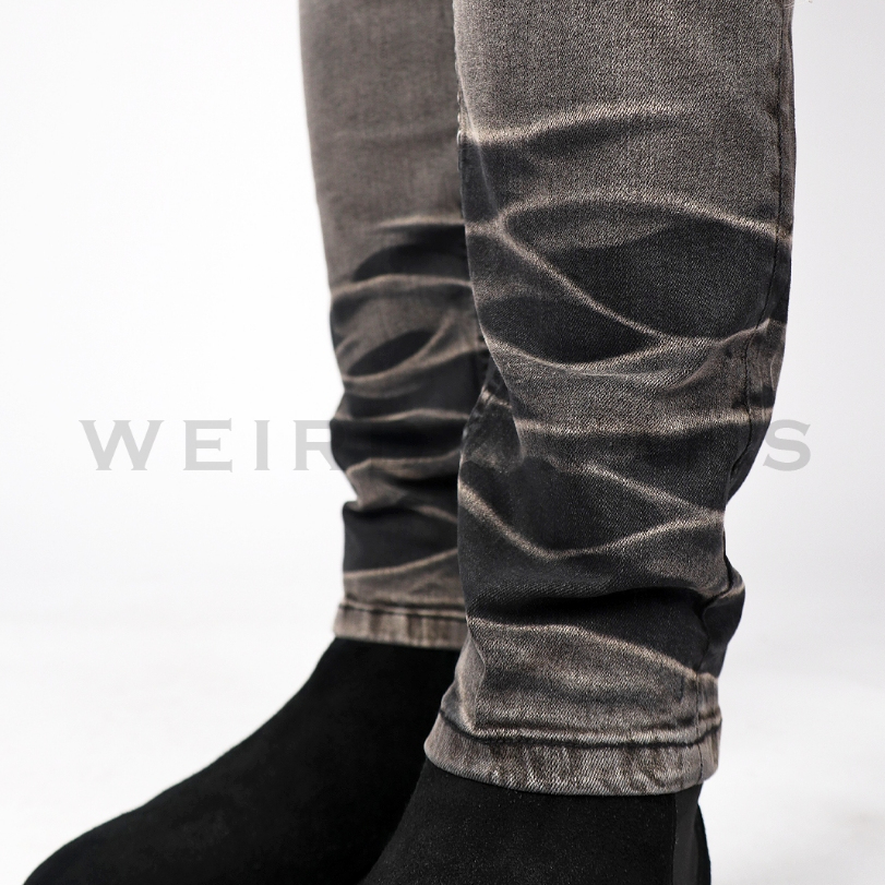 Weird Jeans - Biker Jeans Davies Grey - Image 6
