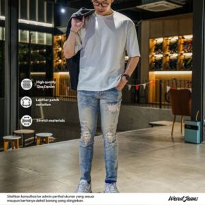 Weird Jeans - Tanned Blue
