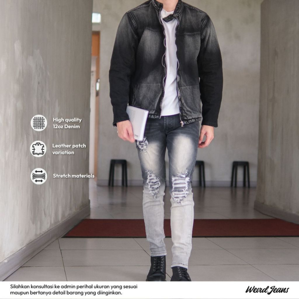Weird Jeans - Steller Black