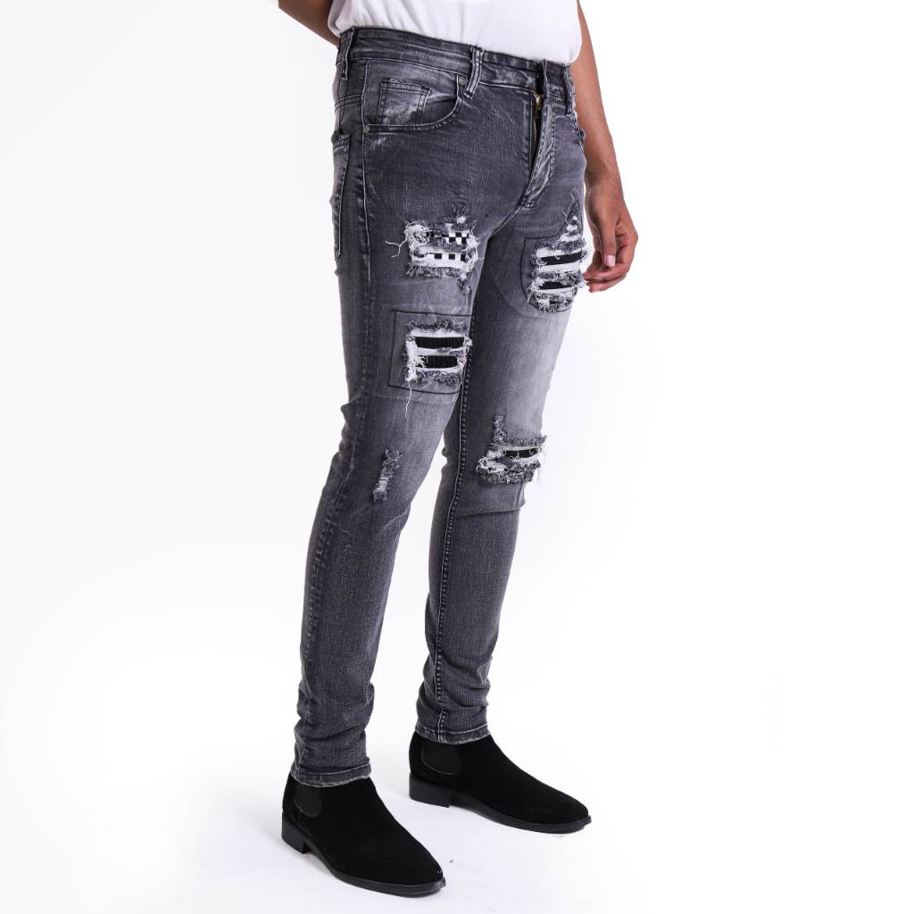 Weird Jeans - Grey Art - Image 9