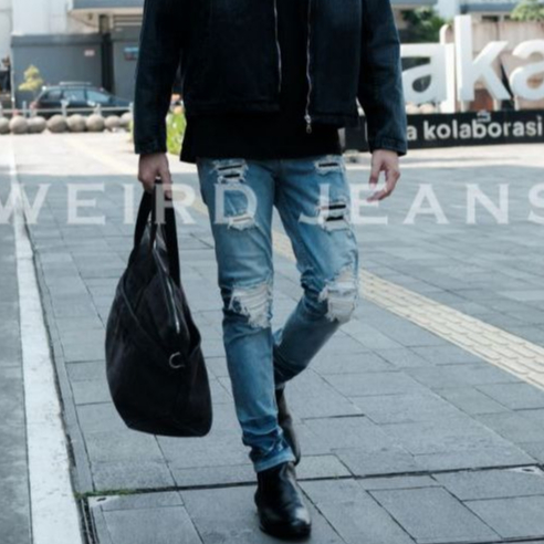 Weird Jeans - Henley Blue - Image 5