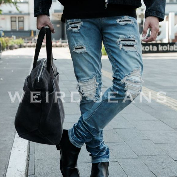 Weird Jeans - Henley Blue - Image 7