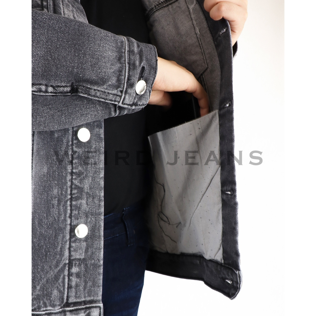 Weird Jeans - Jacket Chicago Grey - Image 4