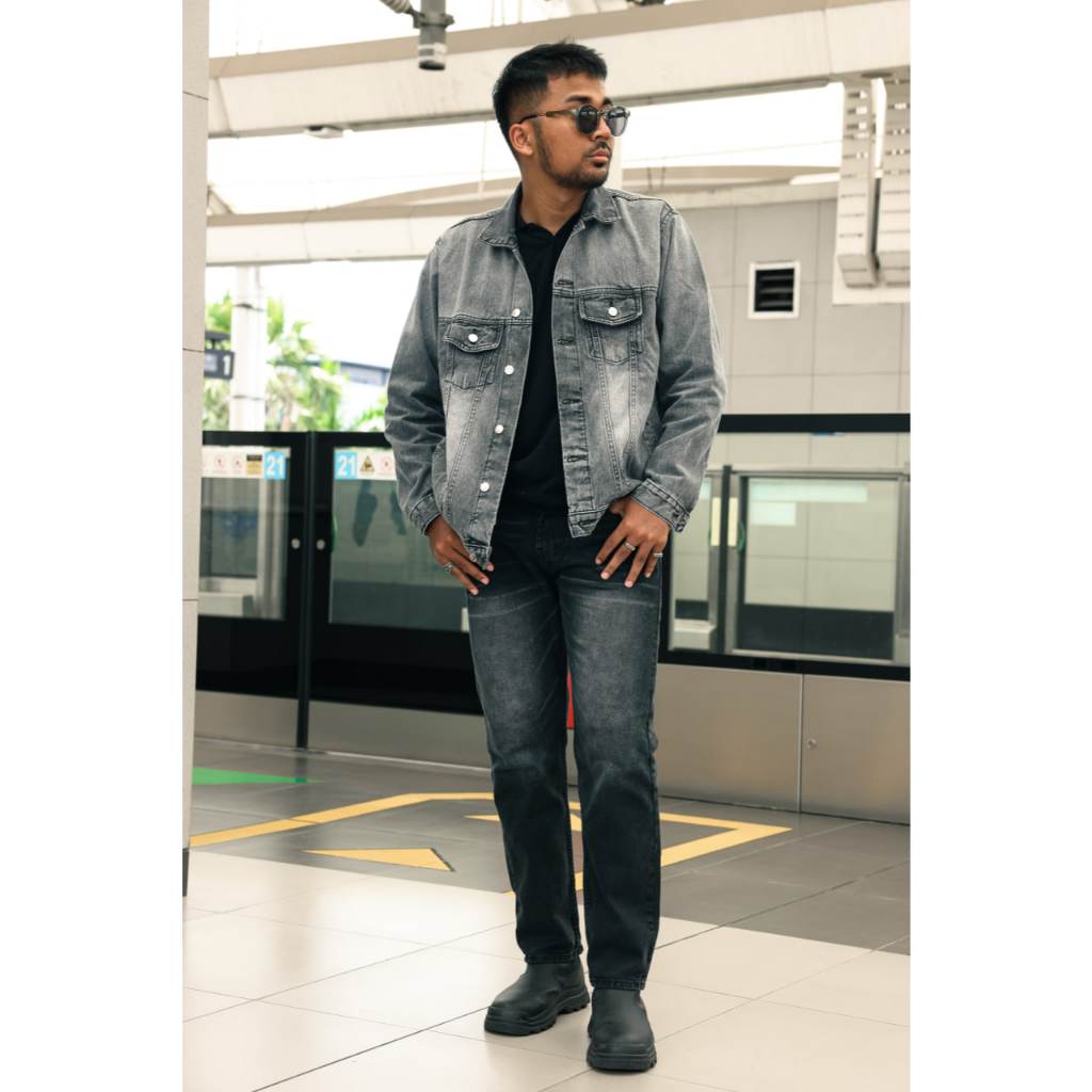 Weird Jeans - Jacket Carlo Grey - Image 3
