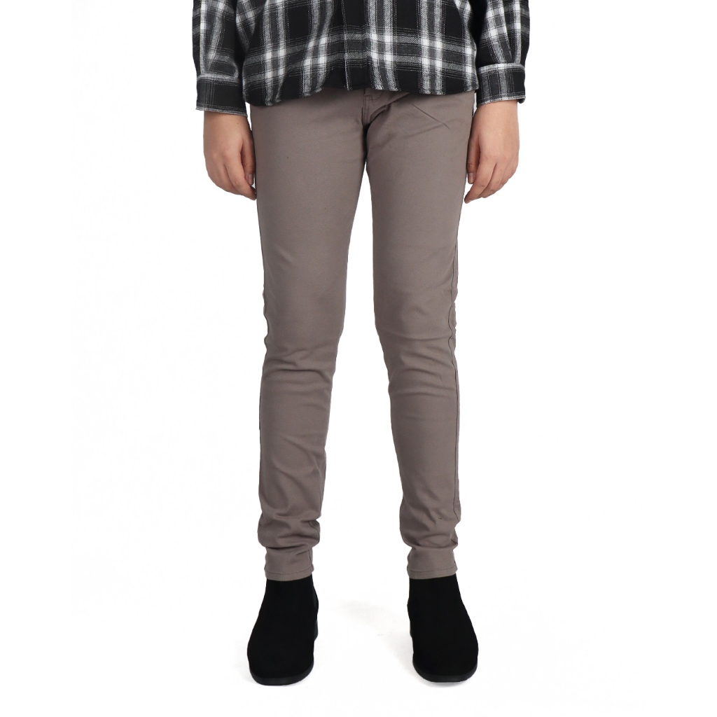 Weird Jeans - Chino Beige - Celana Panjang Chino Pria Skinny Fit Strech Kain Halus Nyaman Warna Brown - Image 2