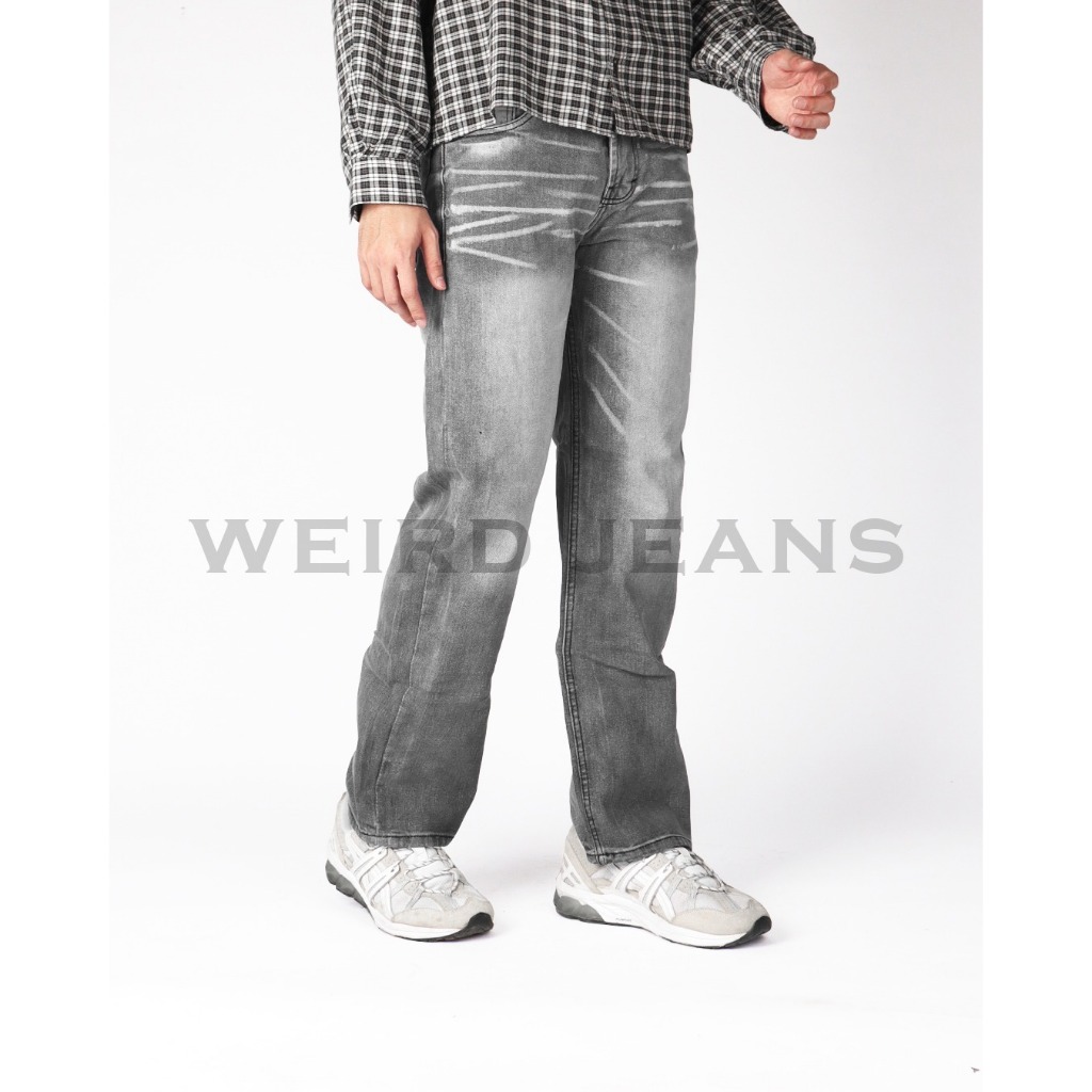 Weird Jeans - Loose Fit Storm Dush - Image 7