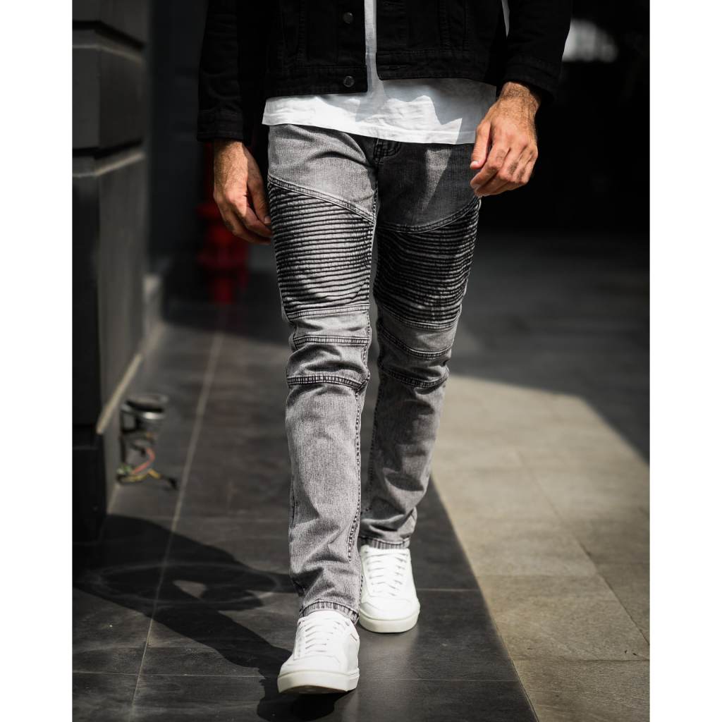 Weird Jeans - Surprise Box - Celana Jeans Pria Skinny Slim Fit Biker Panjang - Image 5