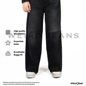 Weird Jeans - Baggy Void Black