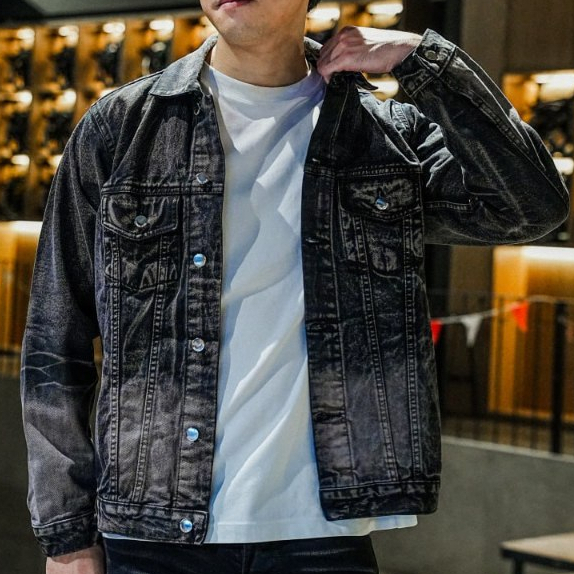 Weird Jeans - Jacket Dallas Black - Image 3