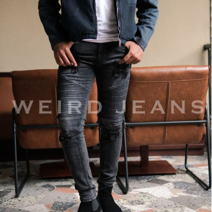 Weird Jeans - Biker Vegas Black - Image 2