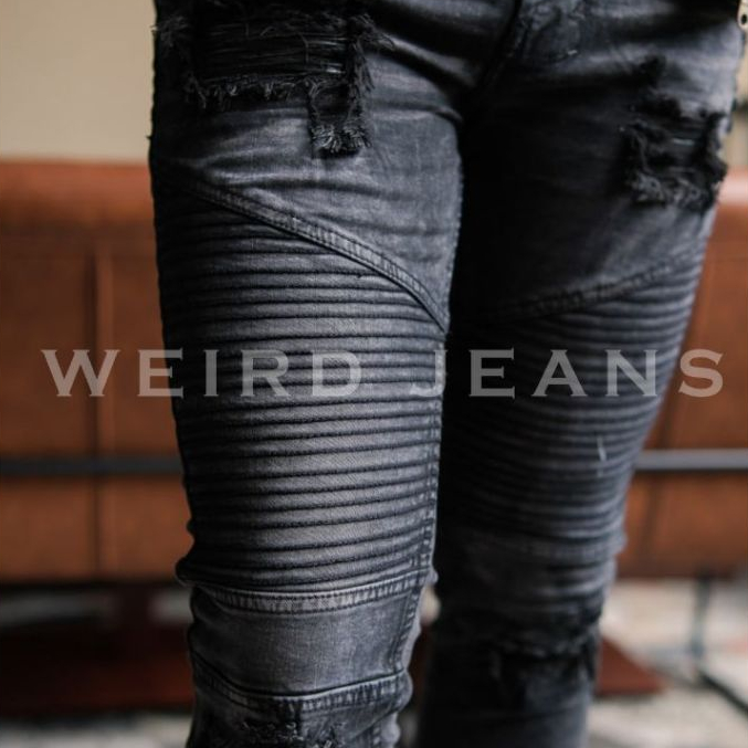 Weird Jeans - Biker Vegas Black - Image 4