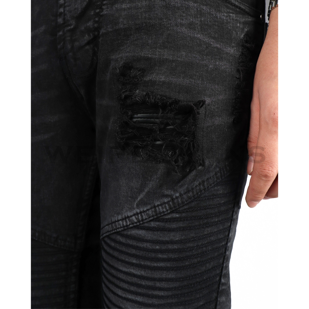 Weird Jeans - Biker Vegas Black - Image 8