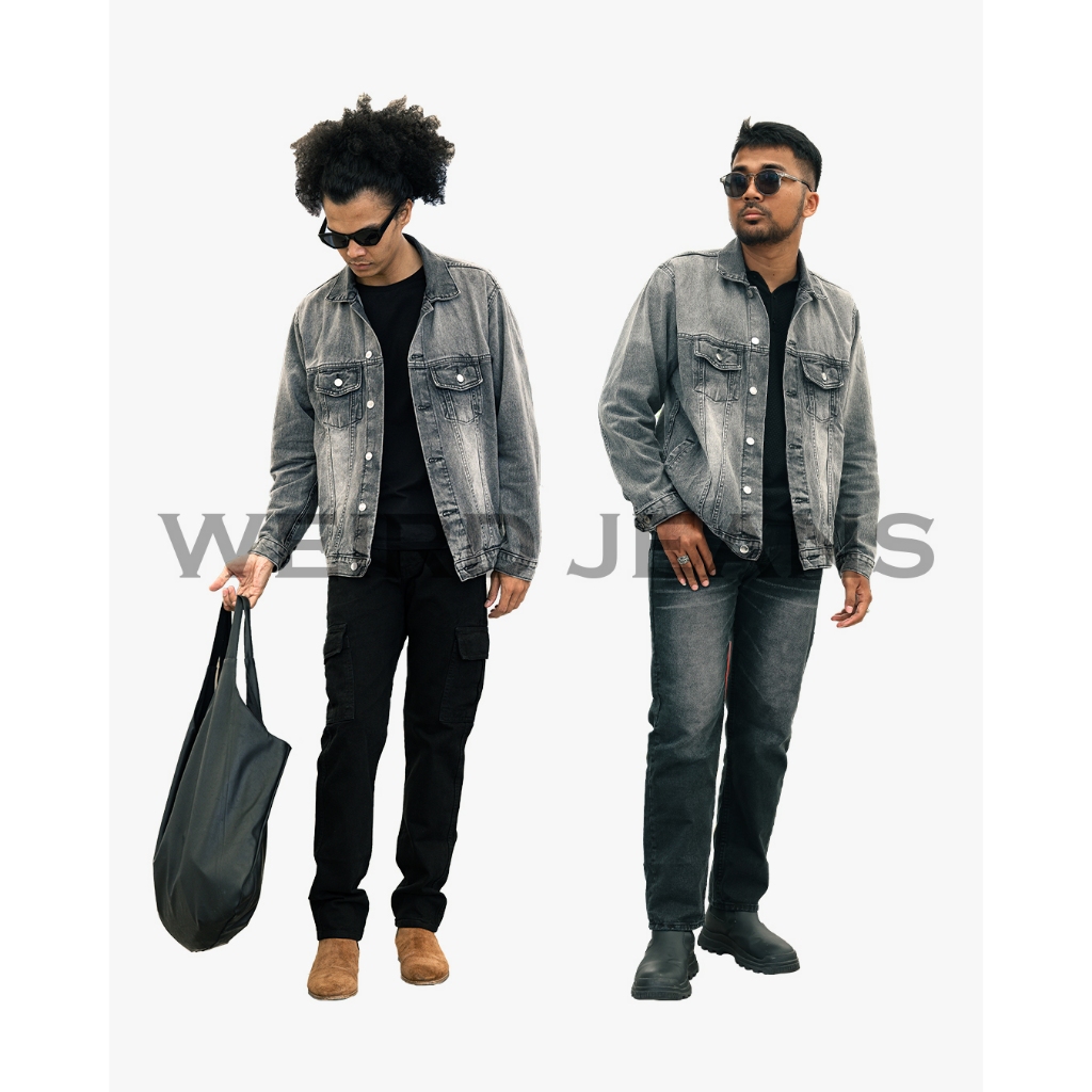 Weird Jeans Reguler Fit Jeans Panjang Pria