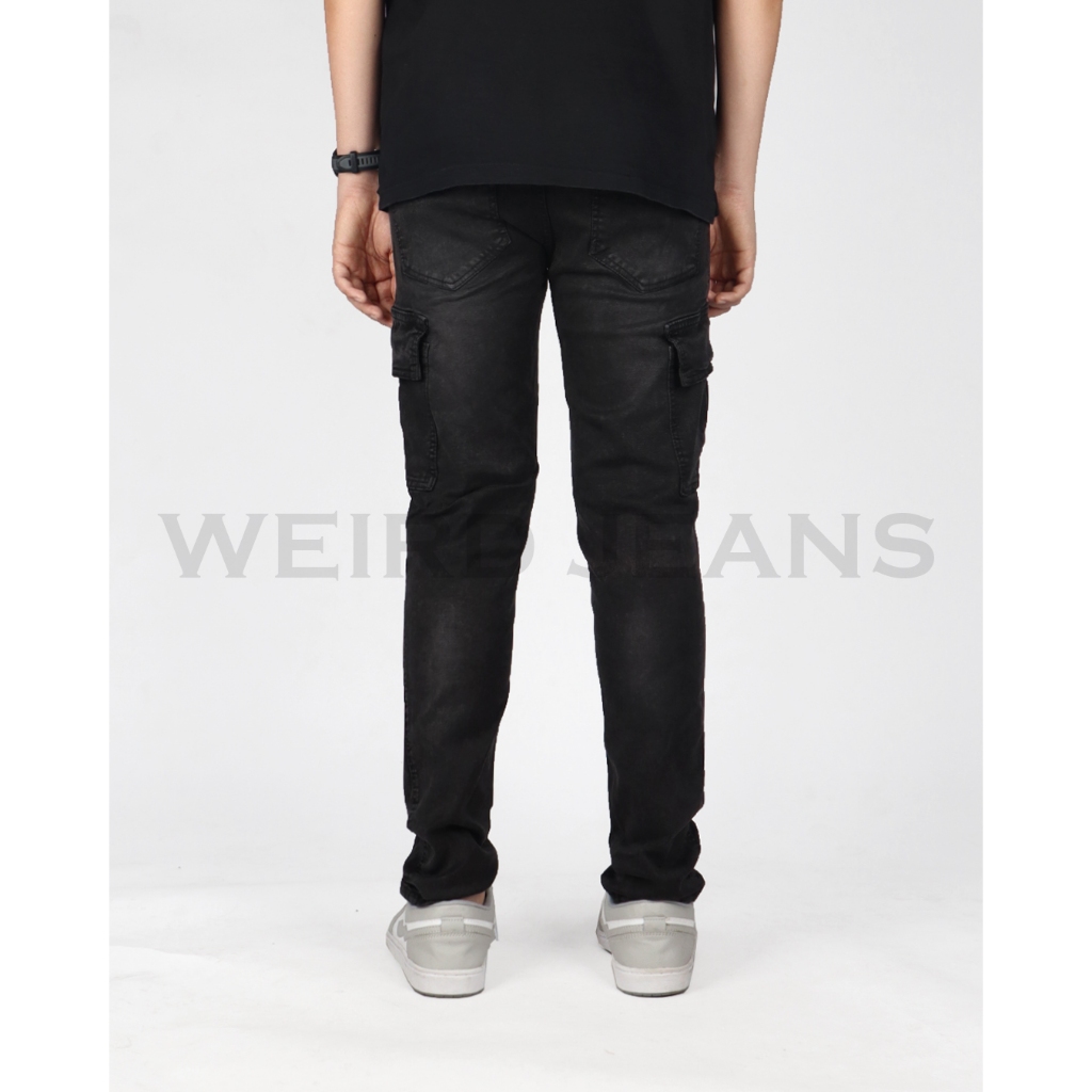 Weird Jeans - Cargo Dush Black - Image 3