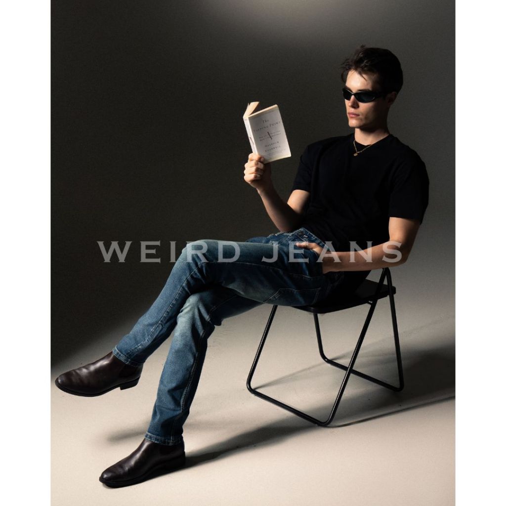 Weird Jeans - Mid Blue - Image 4