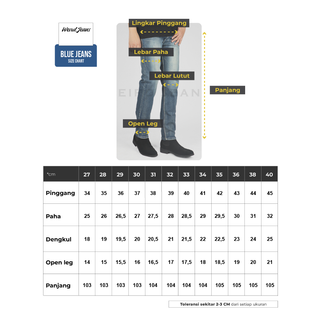 Weird Jeans - Cargo Arven Blue - Image 9