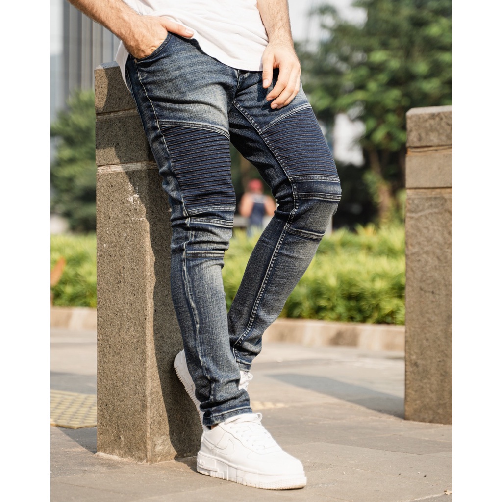 Weird Jeans - Biker Blue Indigo