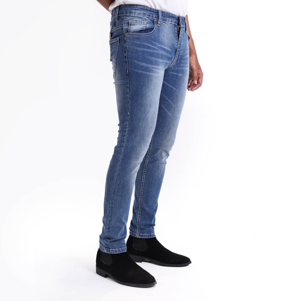 Weird Jeans - Blue Cracked Z11 - Image 6