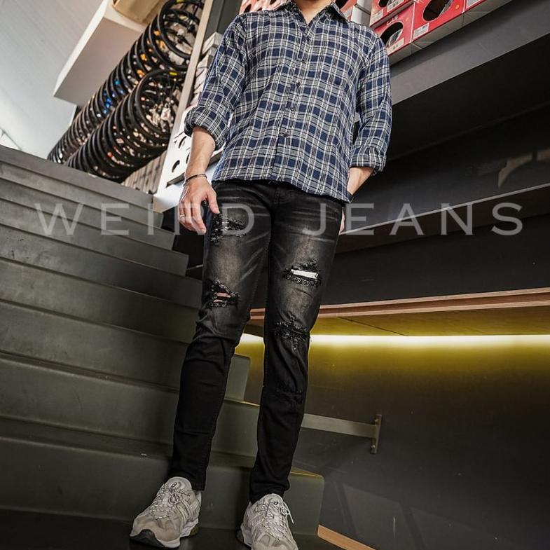 Weird Jeans - Piers Black - Image 3