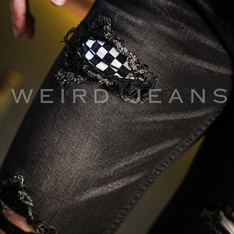 Weird Jeans - Piers Black - Image 4