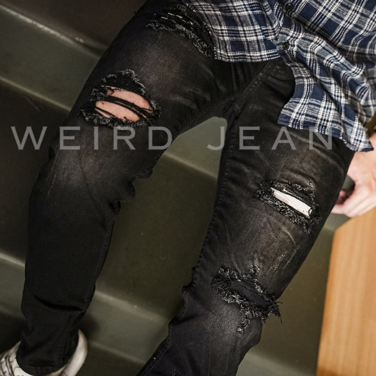 Weird Jeans - Piers Black - Image 6