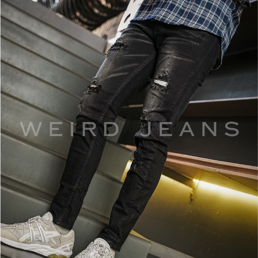 Weird Jeans - Piers Black - Image 7