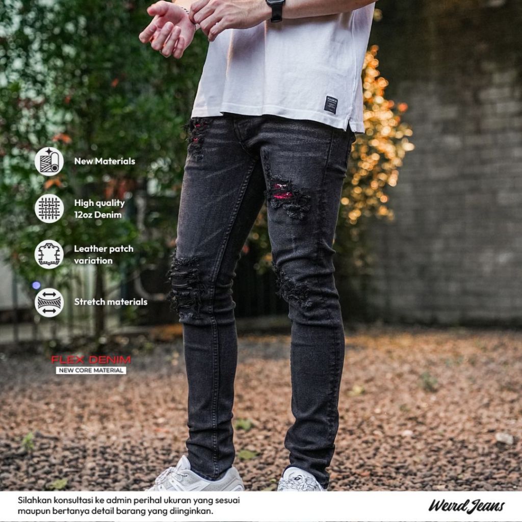 Weird Jeans - Cortez Black