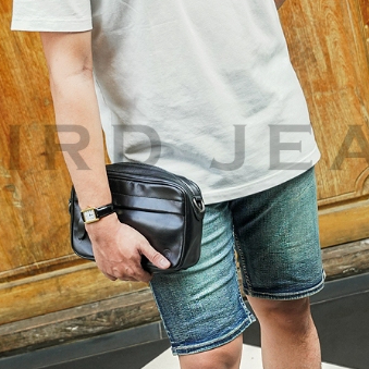 Weird Jeans - Blue Pacific - Celana Jeans Denim Pendek Pria Skinny Fit Strech