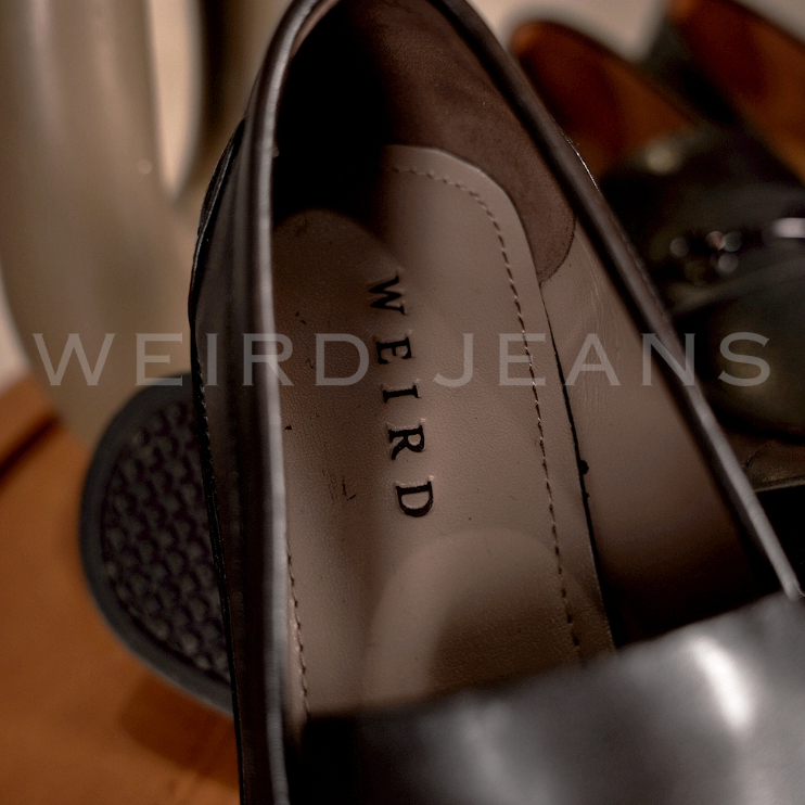 Weird Jeans - Oxford Loafers Black Dan Brown Sepatu Pria Formal Casual Elegant Slip On Leather - Image 4