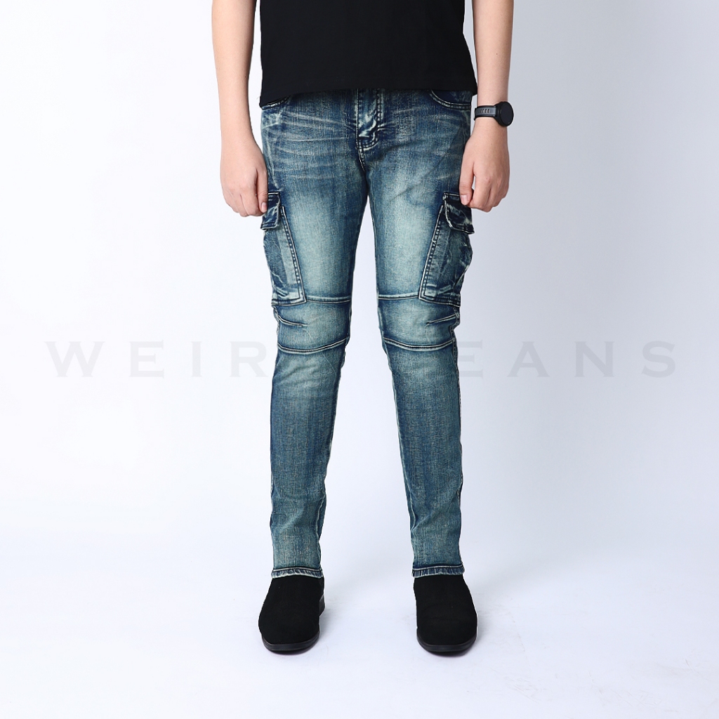 Weird Jeans - Cargo Elton Blue - Image 6