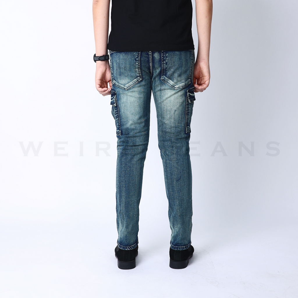 Weird Jeans - Cargo Elton Blue - Image 9