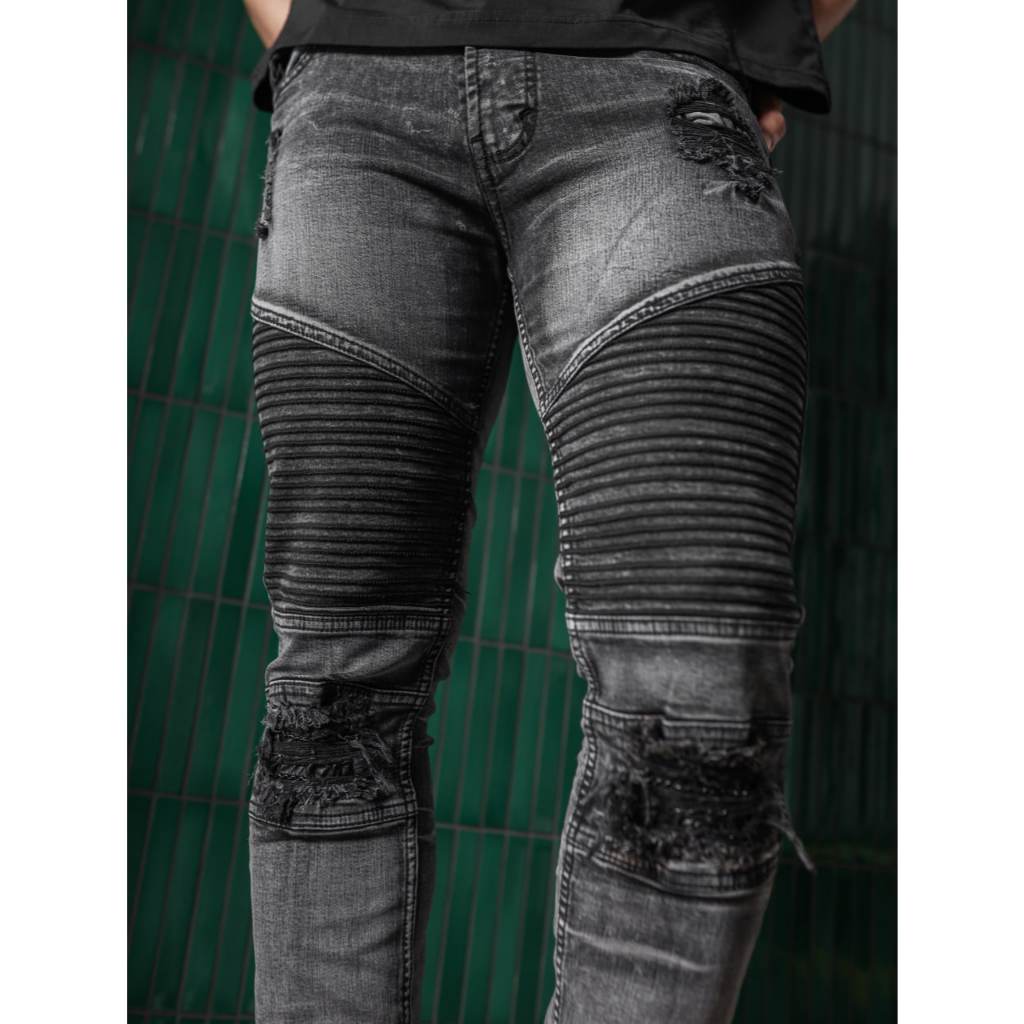 Weird Jeans - Biker Clayton Black - Image 2