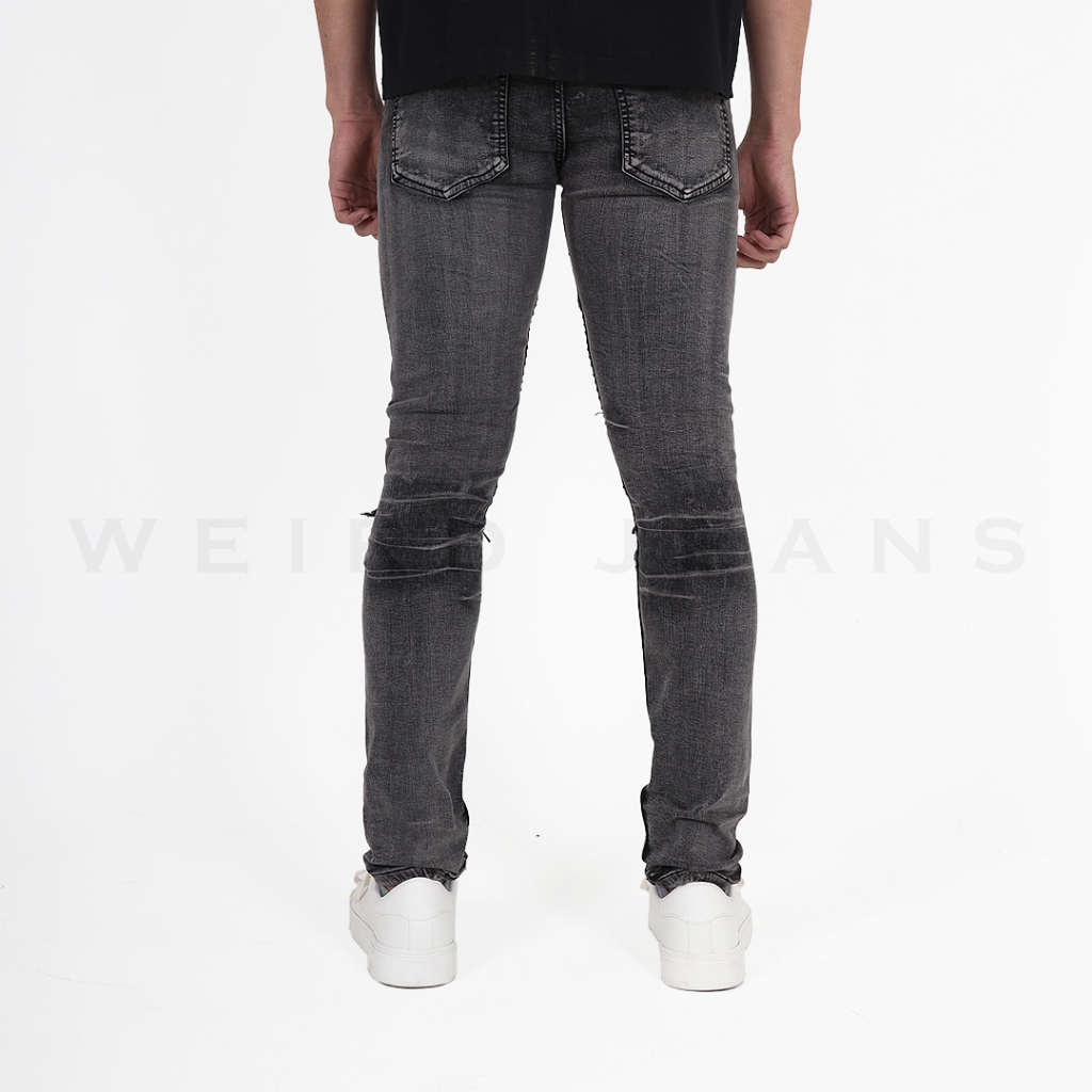 Weird Jeans - Biker Clayton Black - Image 8