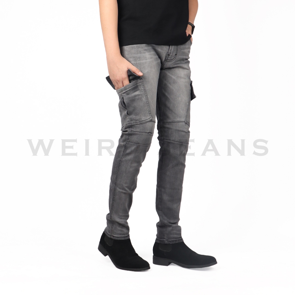 Weird Jeans - Cargo Maxwell Grey - Image 7