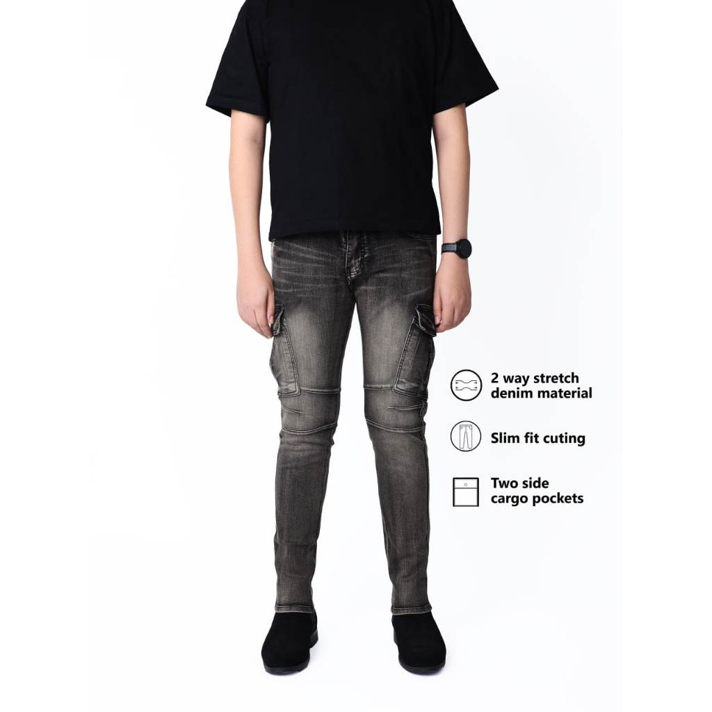Weird Jeans - Cargo Dalton Polos Grey