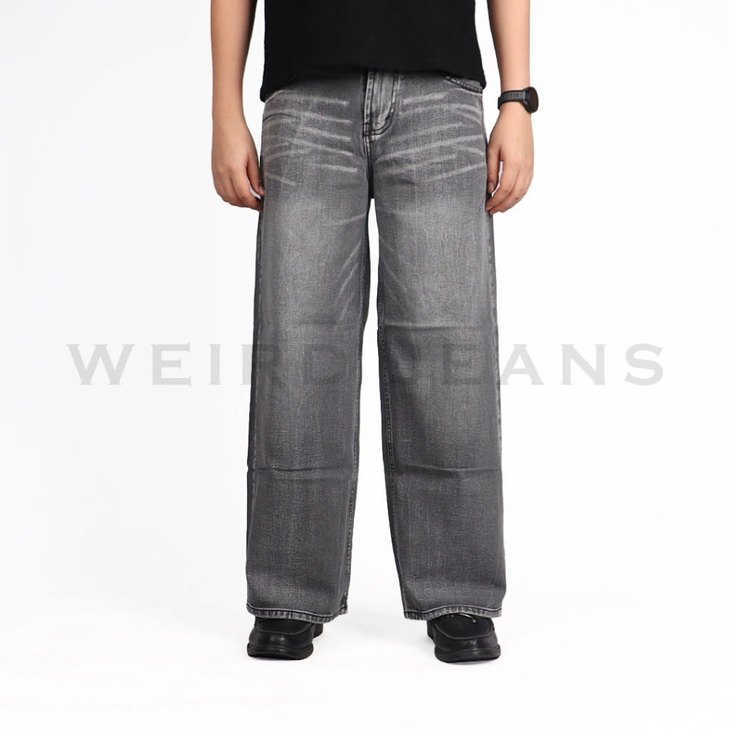 Weird Jeans - Baggy Casper Grey - Image 5
