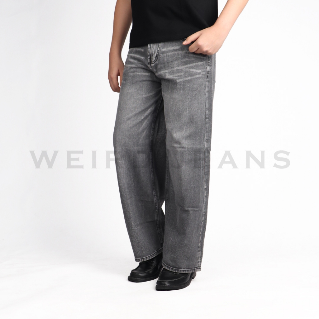 Weird Jeans - Baggy Casper Grey - Image 8