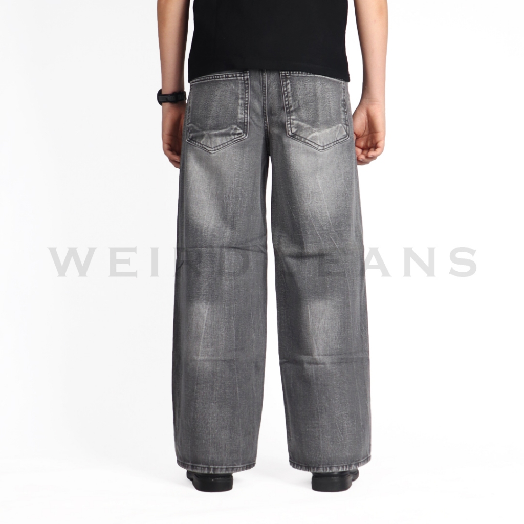 Weird Jeans - Baggy Casper Grey - Image 9