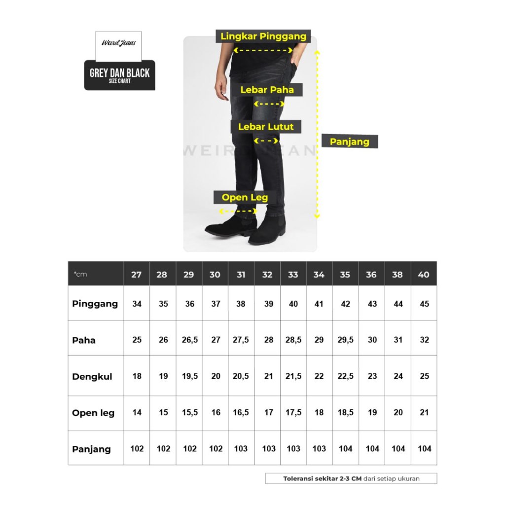 Weird Jeans - Dark Grey M88 - Image 9